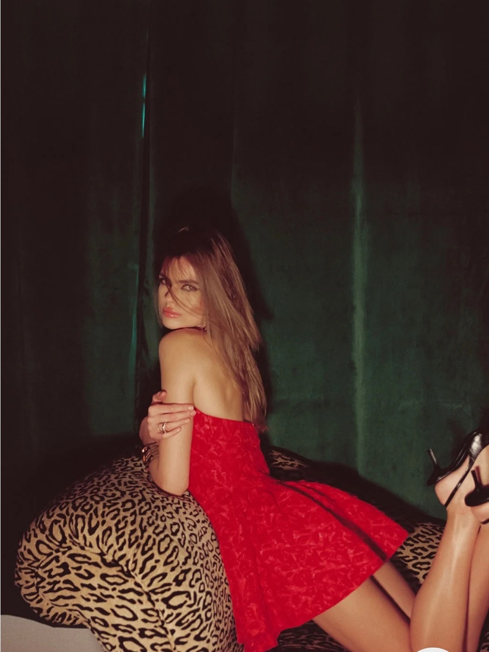 Red Halter Dress